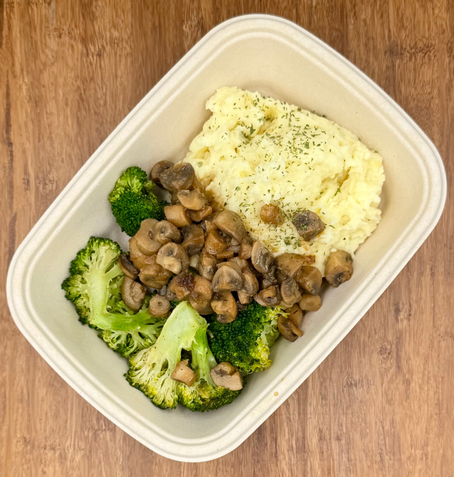 Mashed Potato w/ Mushrooms