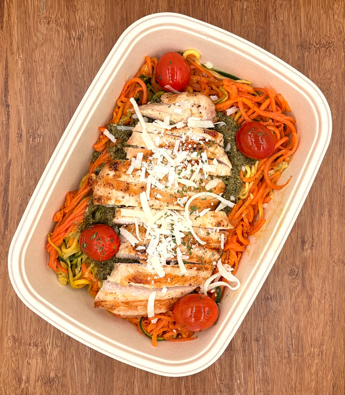 Grilled Chicken w/ Pesto Penne