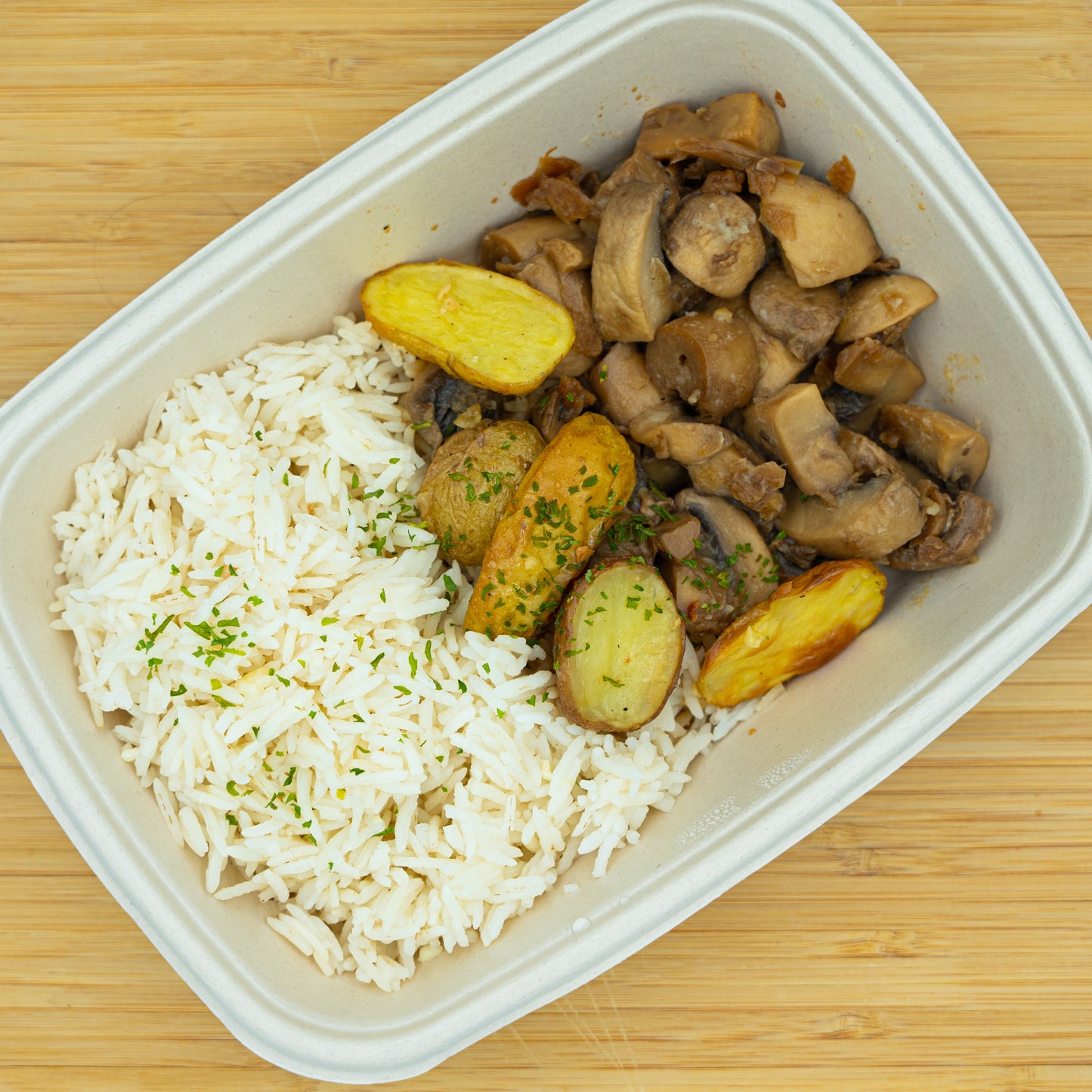 Cogumelos com Batatas