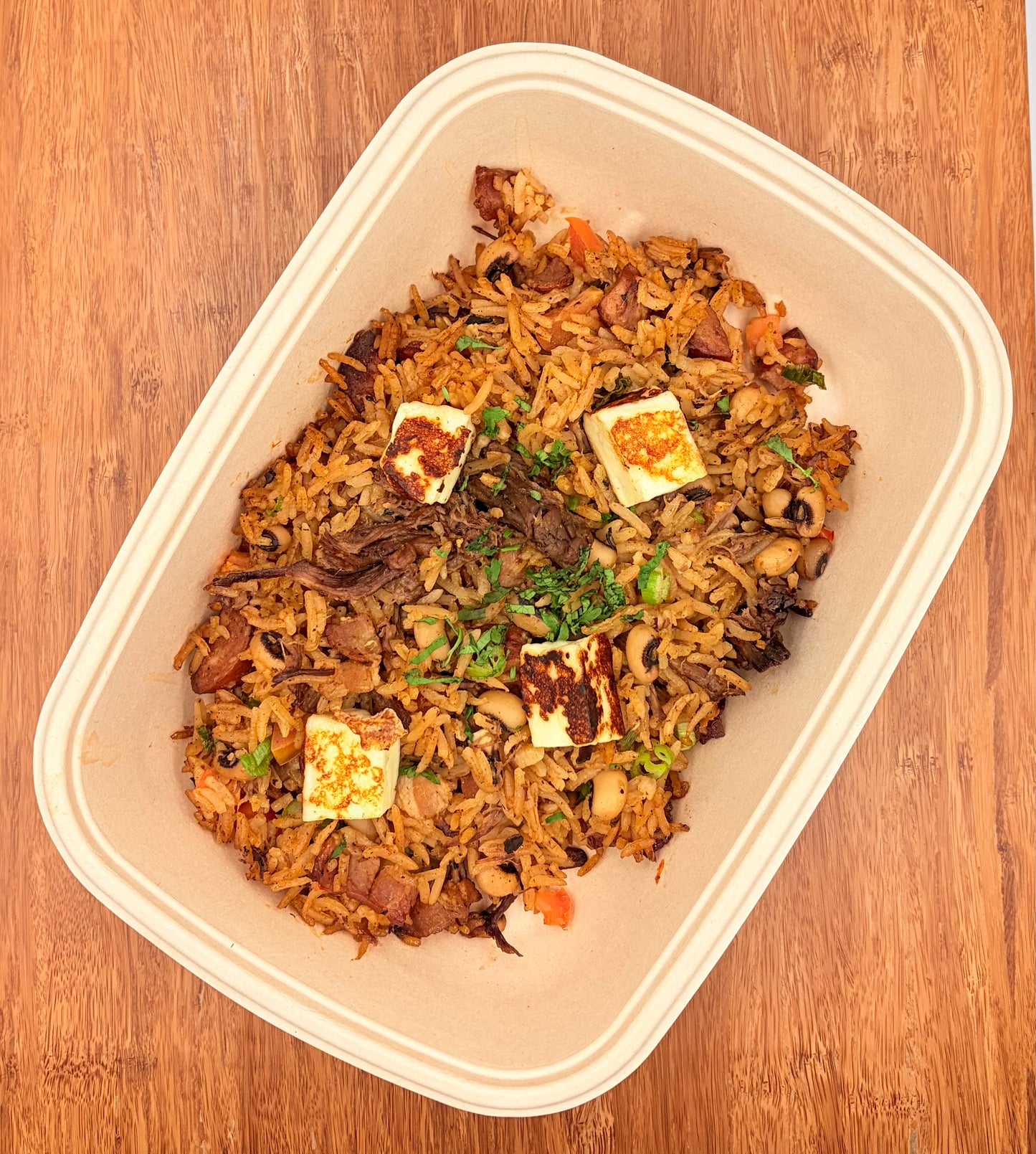 Baião de Dois (brazilian rice and beans)