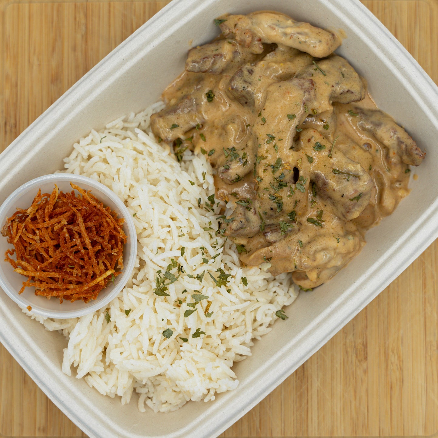 Stroganoff de Carne