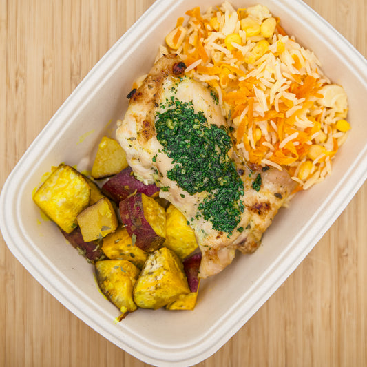 Sobrecoxa de Frango com Cilantro