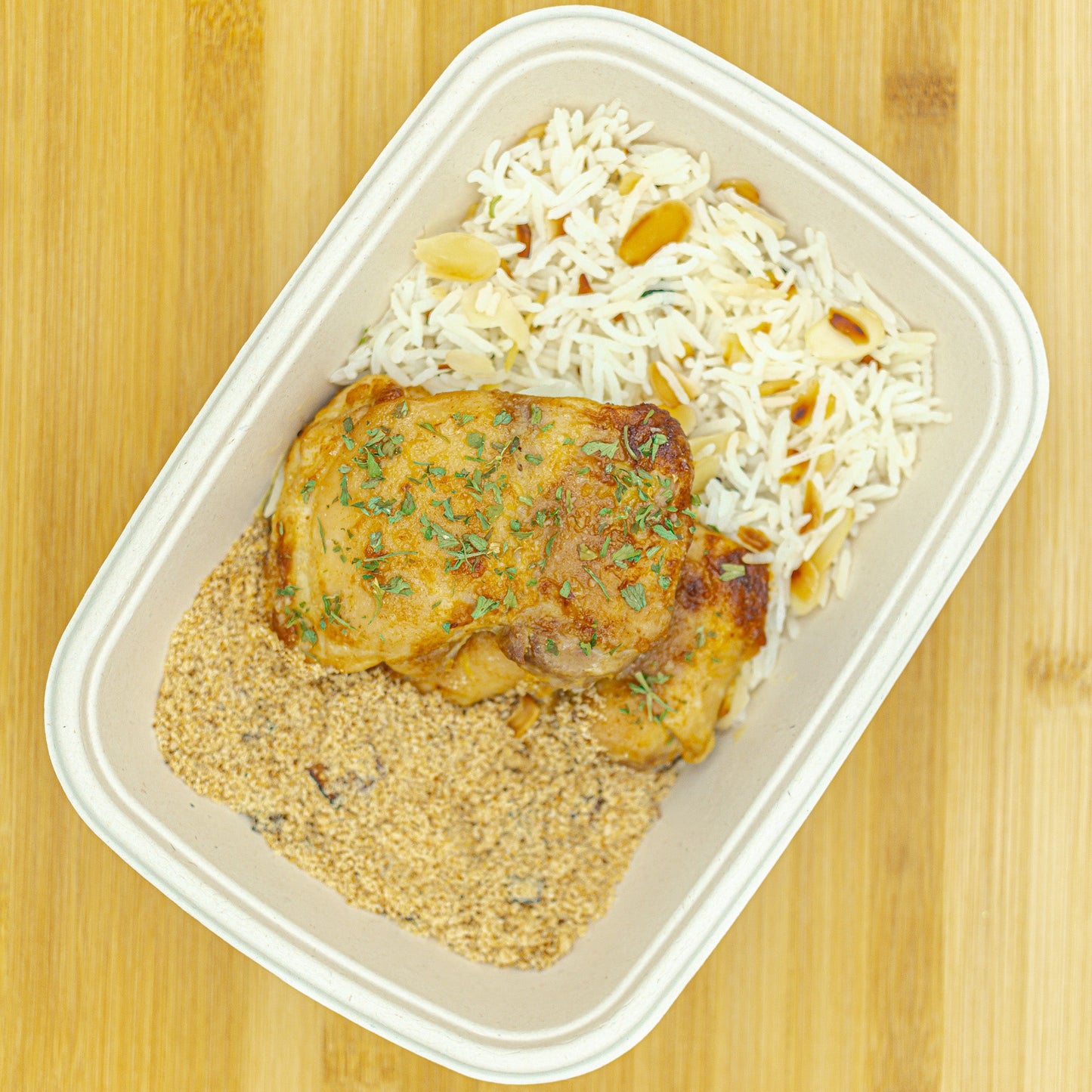 Oven Chicken Thighs w/ Orange Sauce